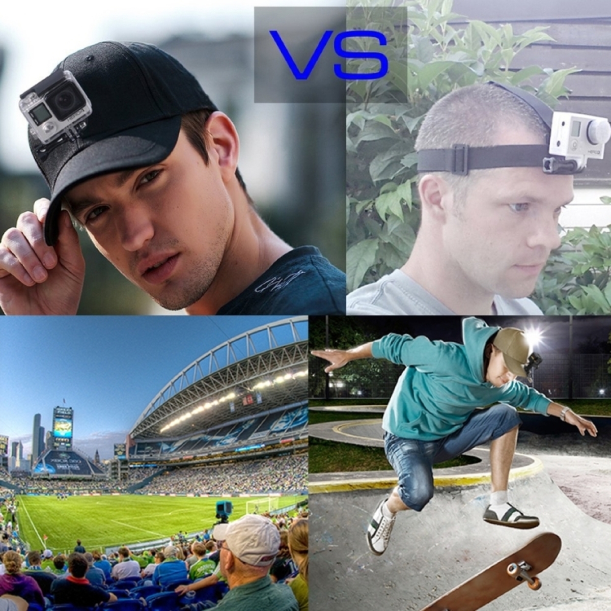 Καπέλο Baseball Με Βάση Στήριξης Action Camera Και J-Hook Για GoPro DJI Puluz PU195 - Image 7