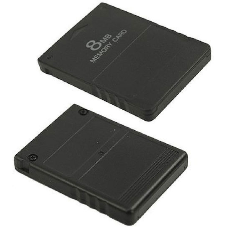 Κάρτα Μνήμης 8MB Για PS2 Μαύρη