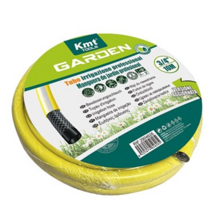 KMT Tools Λάστιχο Ποτίσματος Διαμέτρου 3/4” Κίτρινο 290462