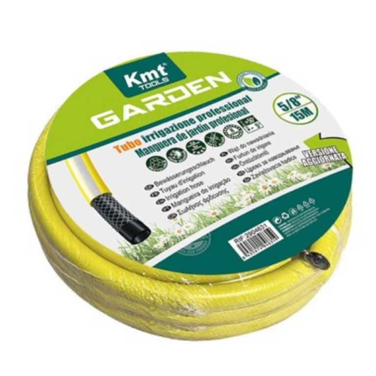 KMT Tools Λάστιχο Ποτίσματος Διαμέτρου 5/8” Κίτρινο 290463