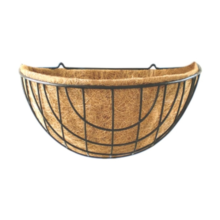 Κρεμαστό Κασπώ Φυτών από Κοκοφοίνικα 30.5x15cm Kmt Style 2904226