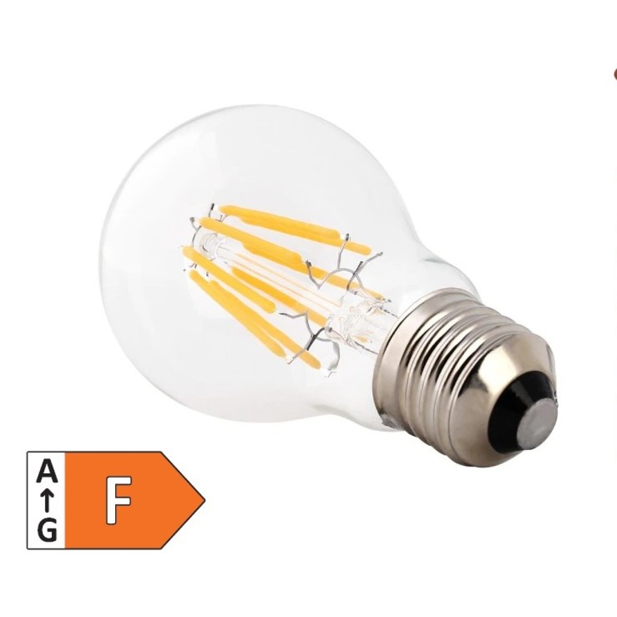 Λάμπα LED Filament E27 8W 4000K A60-T8N Universo - Image 3