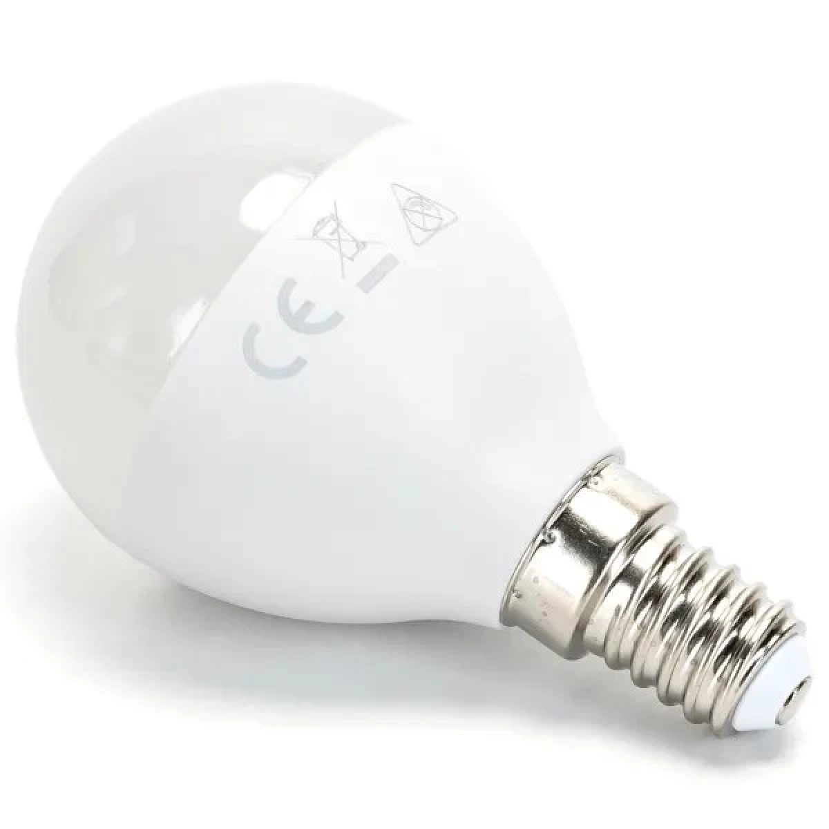 Λάμπα LED G45 E14 12W 3000K Θερμό Φως 1170lm Σετ 2τμχ Aigostar - Image 2