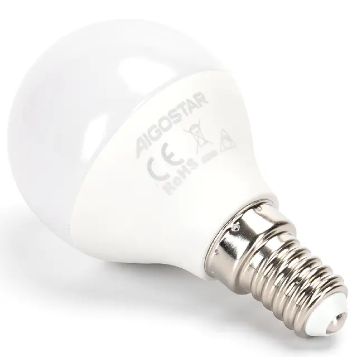 Λάμπα LED G45 E14 7W 2700K Θερμό Φως Dimmable Aigostar - Image 3