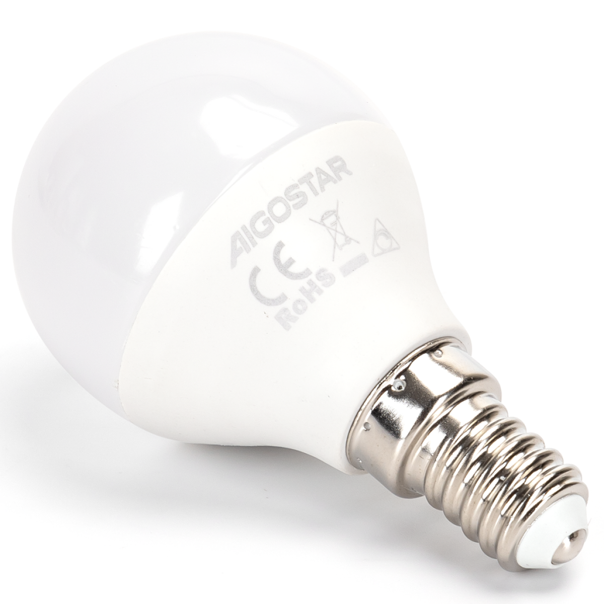 Λάμπα LED G45 E14 7W 6500K Ψυχρό Φως Dimmable Aigostar - Image 2