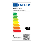 Λάμπα LED G45 E27 4.9W 2700K Θερμό Φως Dimmable Aigostar - Image 6