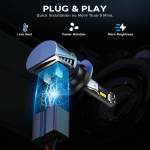 Λάμπες Αυτοκινήτου LED H7 60W 15000LM 6500K IP68 Σετ 2 Τεμαχίων NOVSIGHT A500 N68 - Image 4