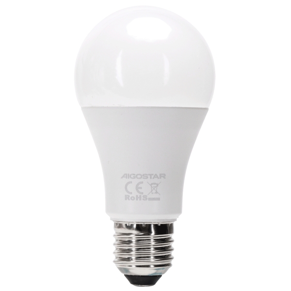 Λαμπτήρας LED A60 E27 12W 4000K 1160lm Dimmable Aigostar