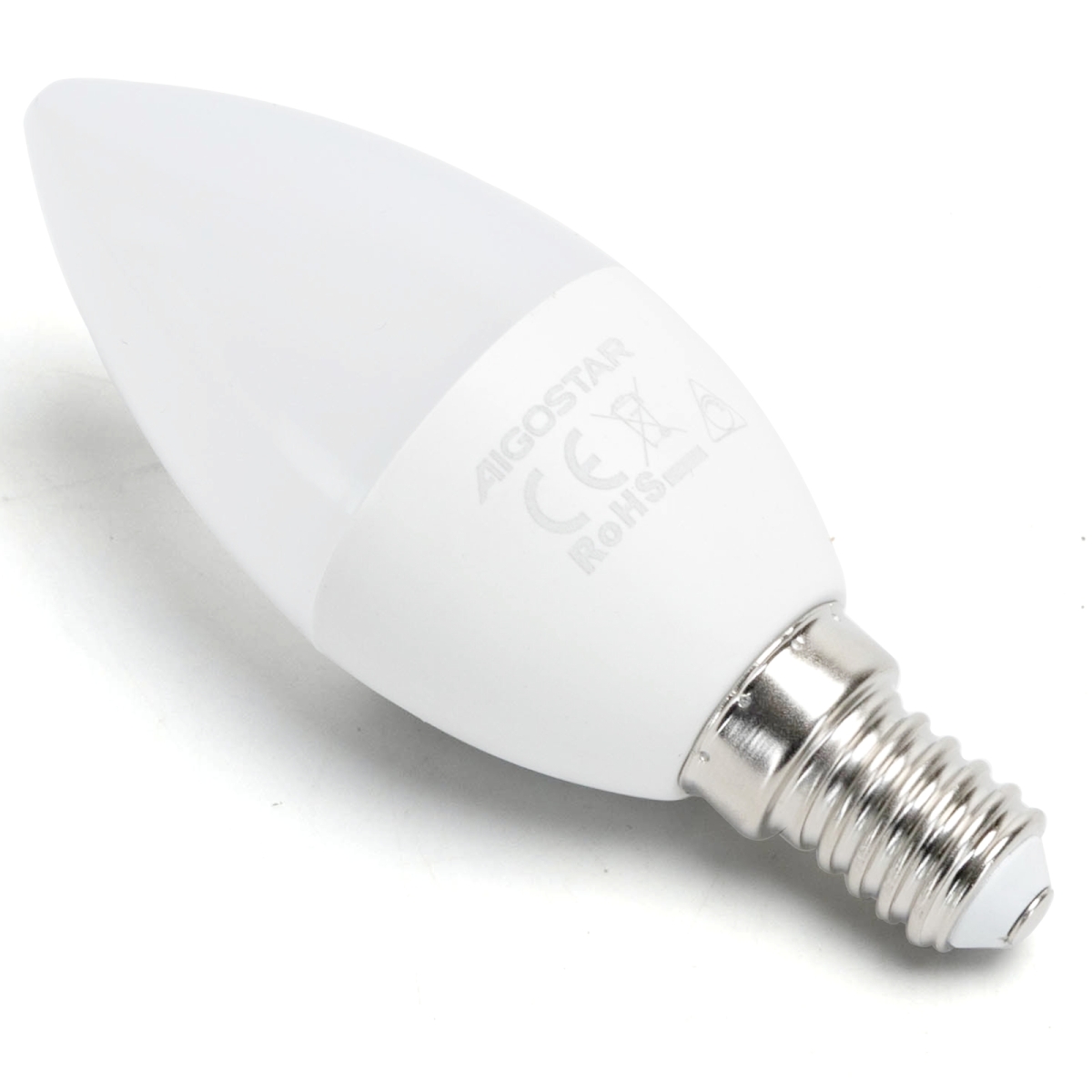 Λαμπτήρας LED C37 E14 7W 6500K Ψυχρό Φως Dimmable Aigostar - Image 3