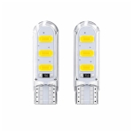 LED Λάμπες Αυτοκινήτου T10 W5W Andowl 12V 6000K Λευκό – Σετ 2 Τεμ.