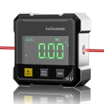 Μαγνητικό Ψηφιακό Γωνιόμετρο Με Διπλό Laser Και Οθόνη LED