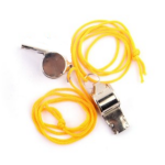 Μεταλλική Σφυρίχτρα Με Κορδόνι 2τμχ Motarro MA018-2