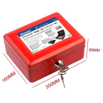 Μεταλλικός Κουμπαράς 20x16x8.5εκ Alsuomi AL2184 - Image 3