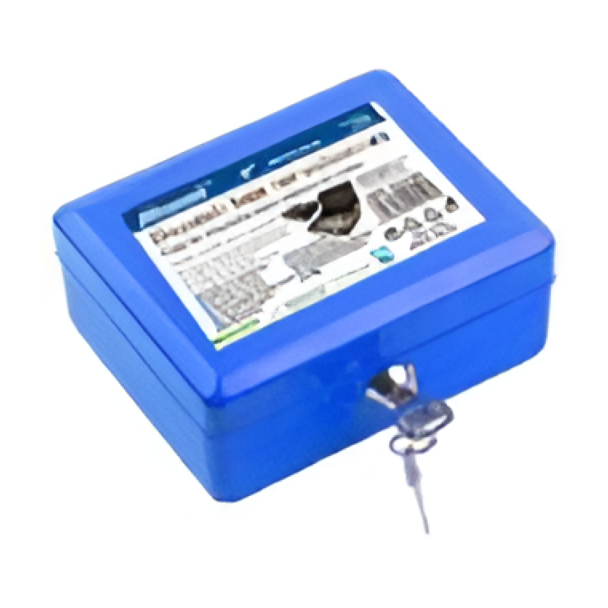 Μεταλλικός Κουμπαράς 24x30x9εκ Alsuomi AL2186 - Image 3