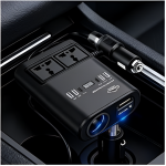 Μετατροπέας Ρεύματος Αυτοκινήτου 12V Σε 220V Με 2 Πρίζες Και USB SDS-28754