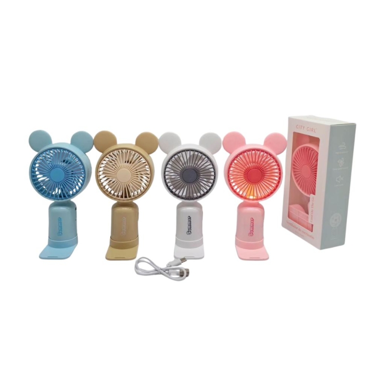 Μίνι Επαναφορτιζόμενο Ανεμιστηράκι 933-158D