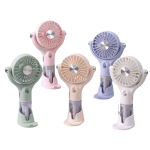 Μίνι Επαναφορτιζόμενο Ανεμιστηράκι με Σπρέι Ψεκασμού