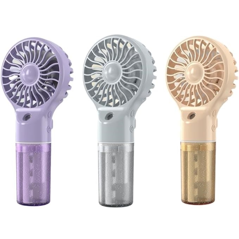 Μίνι Επαναφορτιζόμενο Ανεμιστηράκι με Σπρέι Ψεκασμού SL6619