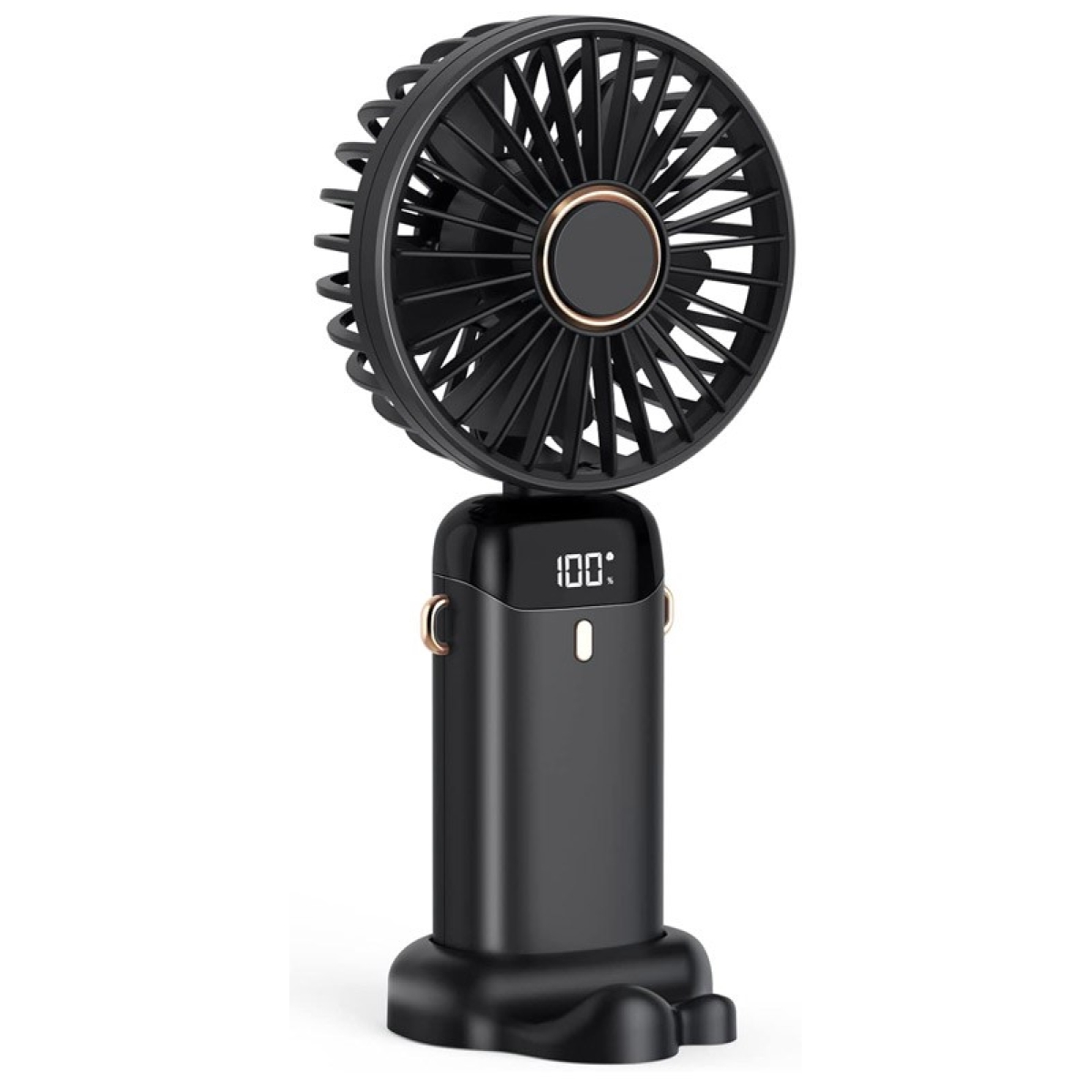 Μίνι Επαναφορτιζόμενος Ανεμιστήρας Χειρός με 5 Ταχύτητες - Image 2