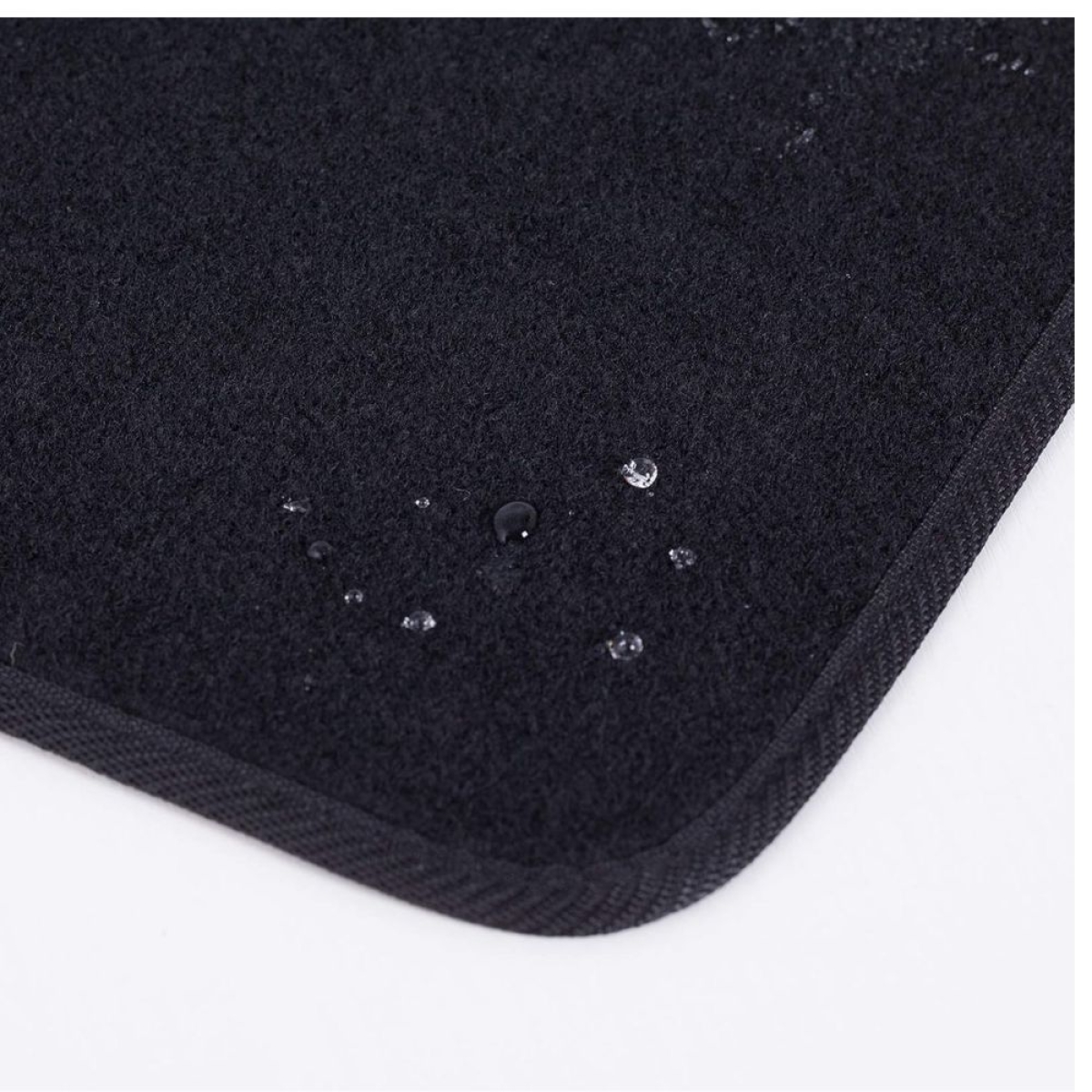 Μοκέτες Πατάκια Αυτοκινήτου Σετ 4 Τεμάχια σε Κόκκινο Χρώμα