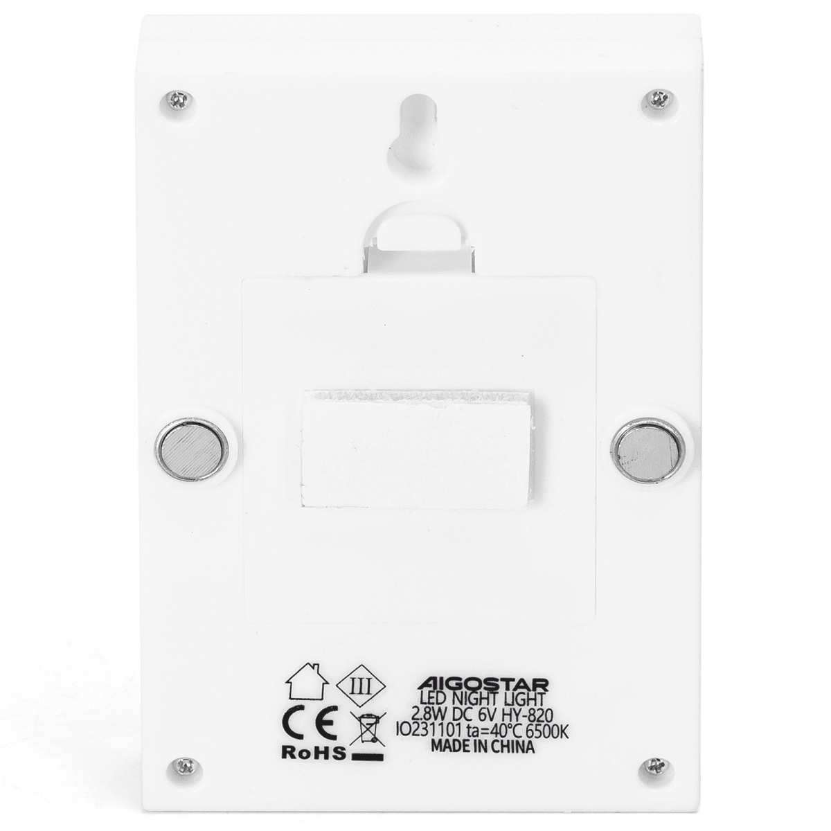 Νυχτερινό Φως LED 2.8W 6500K 240lm Με Μπαταρίες AAA Aigostar - Image 3