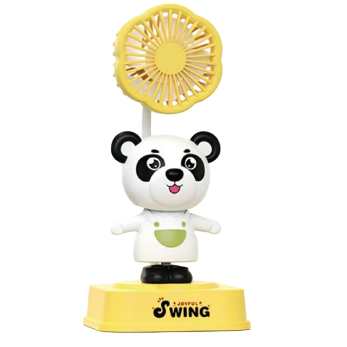 Παιδικό Επιτραπέζιο Ανεμιστηράκι Με Κουνιστή Φιγούρα Panda Και USB Φόρτιση 552-8 - Image 2