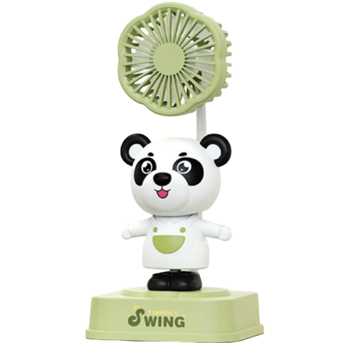 Παιδικό Επιτραπέζιο Ανεμιστηράκι Με Κουνιστή Φιγούρα Panda Και USB Φόρτιση 552-8 - Image 3