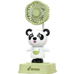 Παιδικό Επιτραπέζιο Ανεμιστηράκι Με Κουνιστή Φιγούρα Panda Και USB Φόρτιση 552-8 - Image 3