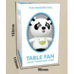 Παιδικό Επιτραπέζιο Ανεμιστηράκι Με Κουνιστή Φιγούρα Panda Και USB Φόρτιση 552-8 - Image 4