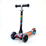 Παιδικό Πατίνι Scooter με Flash LED Τροχούς – Graffiti Street Design