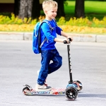 Παιδικό Πατίνι Scooter με Flash LED Τροχούς – Graffiti Street Design