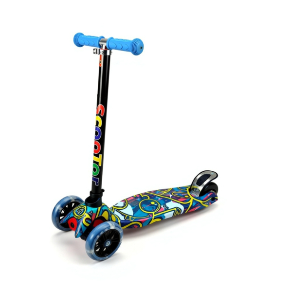 Παιδικό Πατίνι Scooter με Flash LED Τροχούς – Urban Graffiti