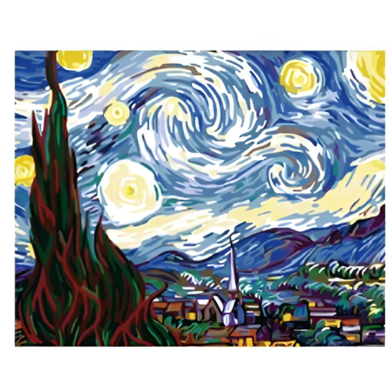 Παιδικός Πίνακας Ζωγραφικής Με Αριθμούς DIY 40x50cm AL6582