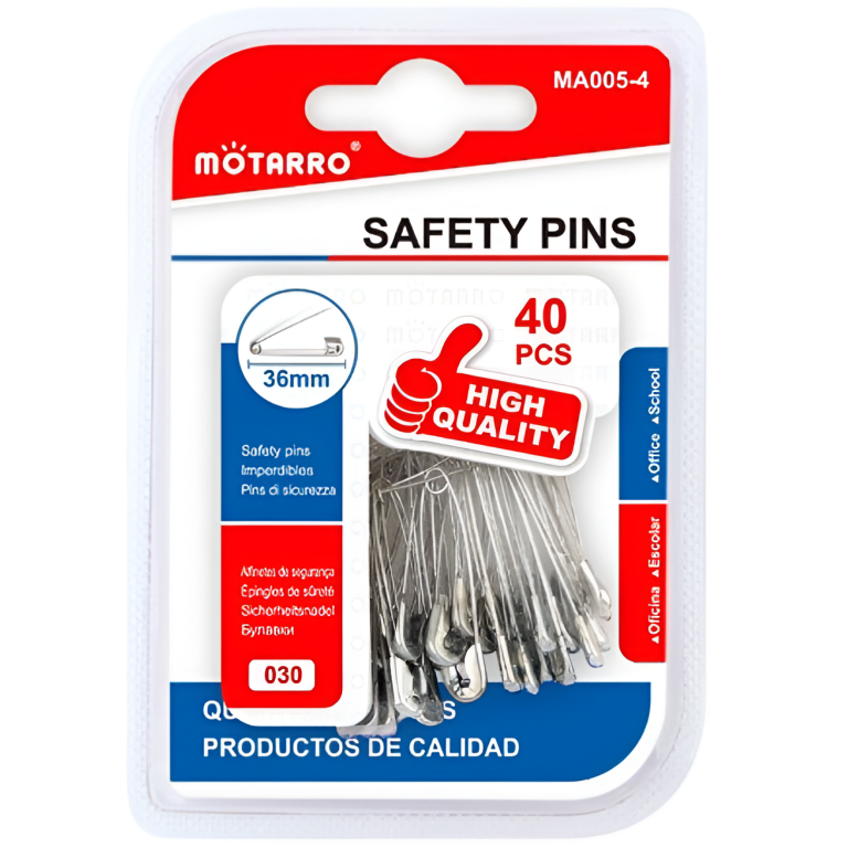 Παραμάνες 36mm Σετ 40 Τεμαχίων Motarro MA005-4