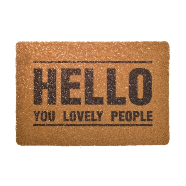 Πατάκι Εισόδου Hello You Lovely People 48x78cm X-6244
