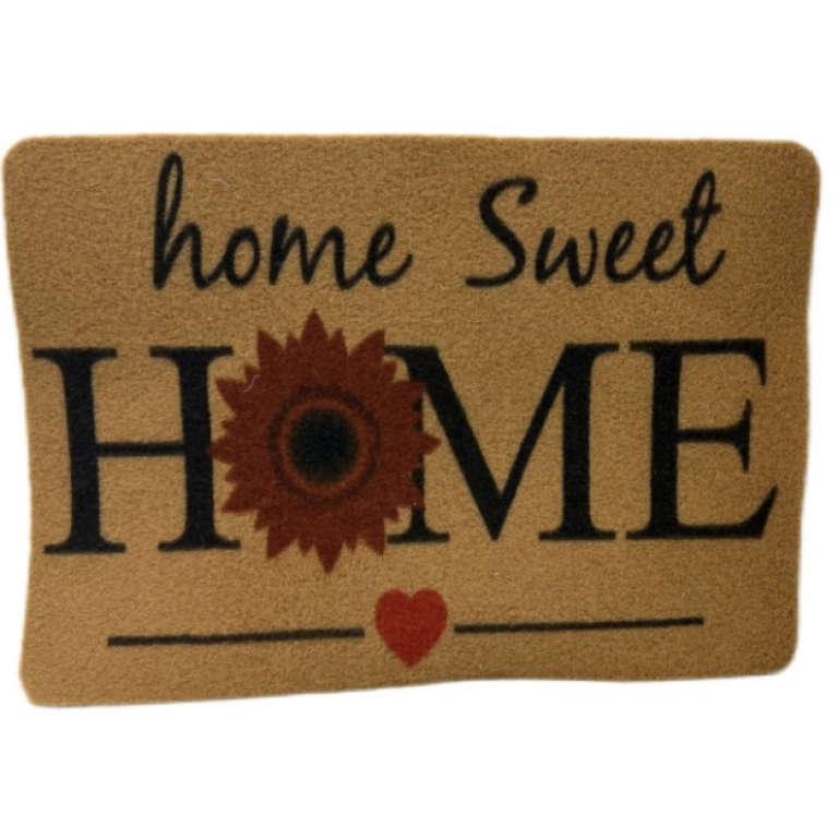 Πατάκι Εισόδου Home Sweet Home 48x78cm X-6244
