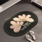 Πατάκι Με Floral Σχέδιο “Take Your Time” 38x58cm X-6853 - Image 2