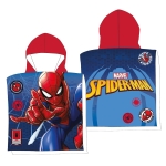 Πετσέτα Θαλάσσης Πόντσο Microfiber Spiderman 100x50cm