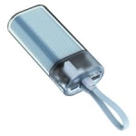Power Bank 3 Σε 1 10000mAh Με PD 20W & Ενσωματωμένα Καλώδια Moxom MX-PB130 - Image 9