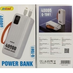 Power Bank 40000mAh Με LED Οθόνη Και USB-C / Lightning Andowl Q-TD81 - Image 3