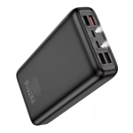 Power Bank HOCO DB81 30000mAh 65W Apollo Edge με Φακό – 4xUSB / 2xType-C, Μαύρο