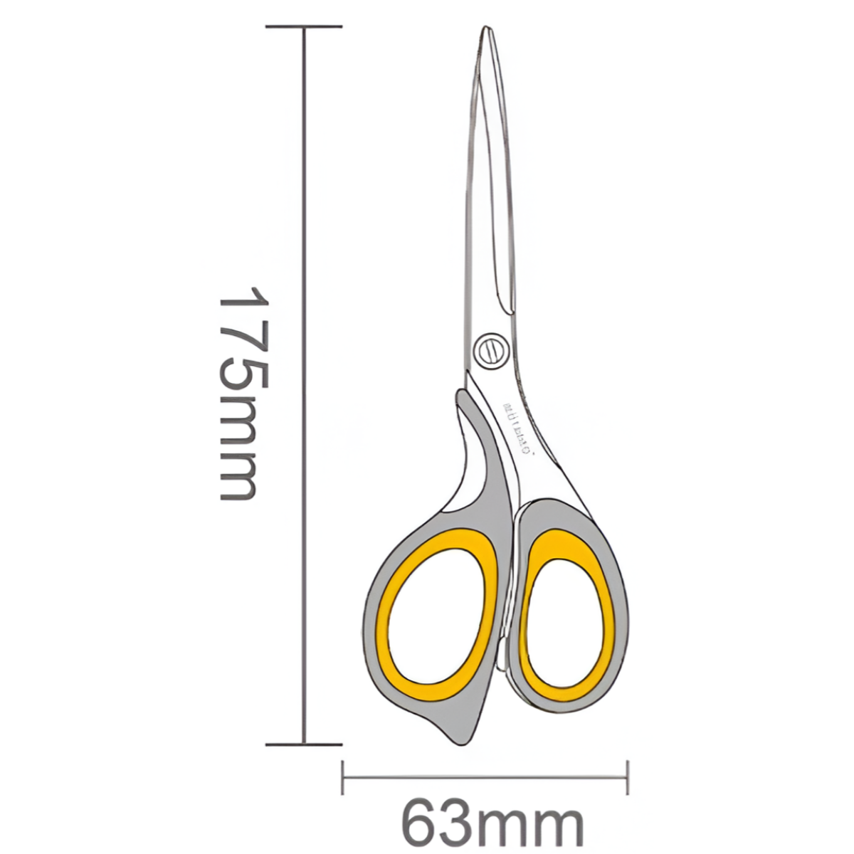 Ψαλίδι Γραφείου 17.5cm Motarro MI139 - Image 3
