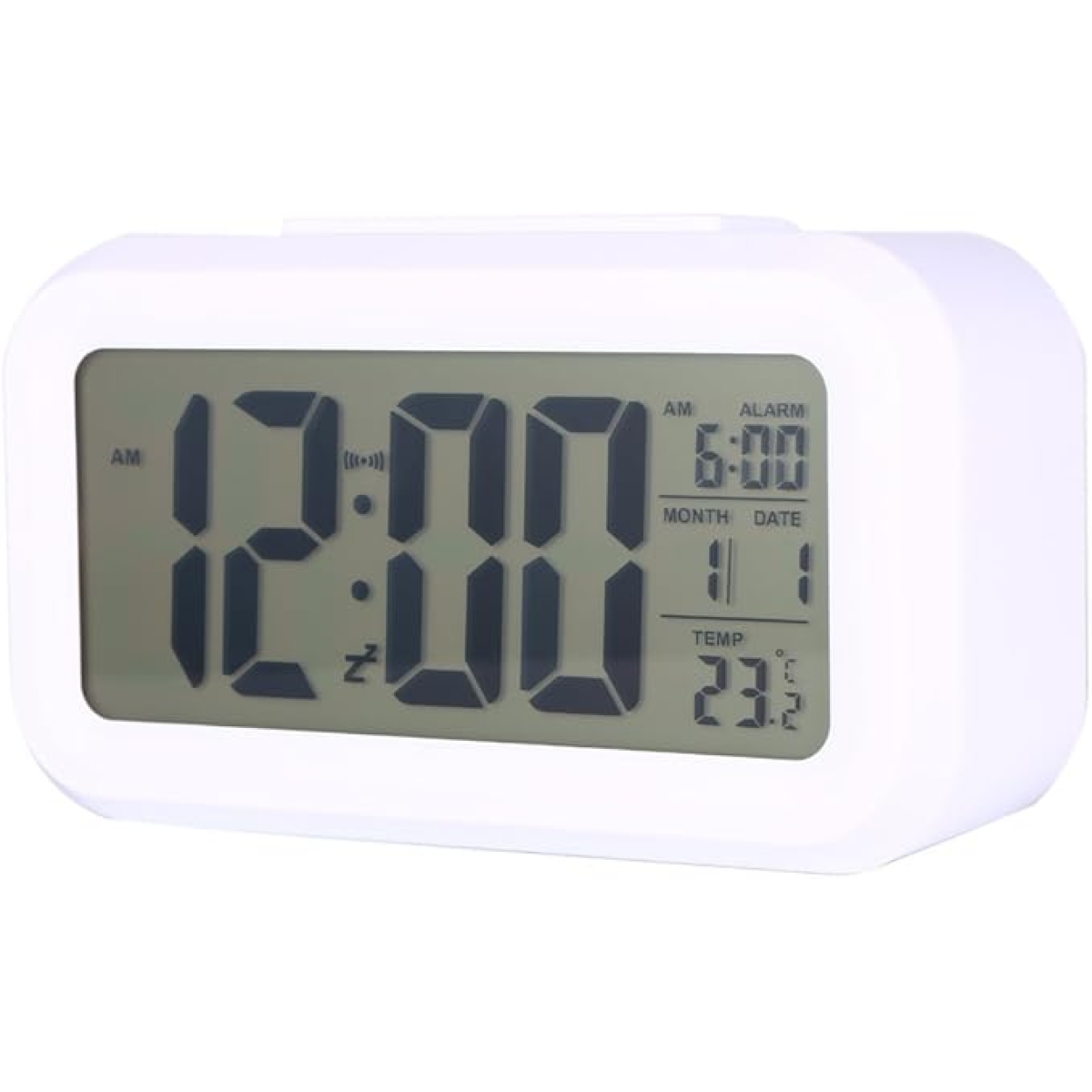 Ψηφιακό Ξυπνητήρι LED Με Αισθητήρα Φωτός, Θερμοκρασία Και Snooze DS-1019S - Image 3