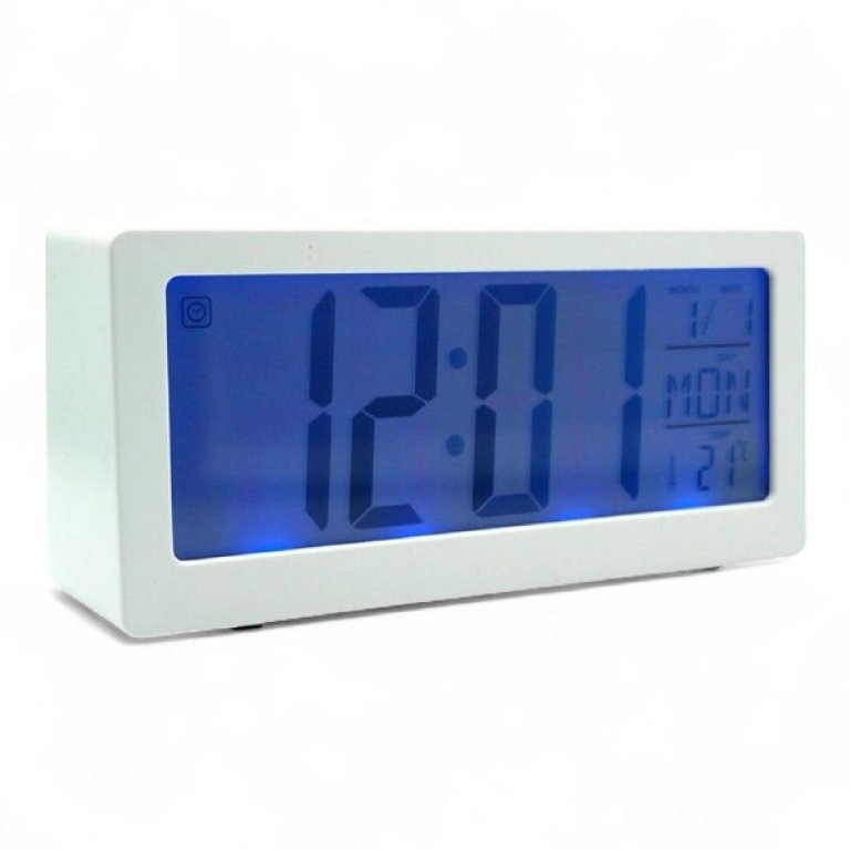 Ψηφιακό Ξυπνητήρι Με Μπλε LED Οθόνη DS-3633