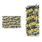 Πτυσσόμενη Πέργκολα Κήπου Μπαμπού Σχέδιο Ηλίανθοι 180x85cm 2902433