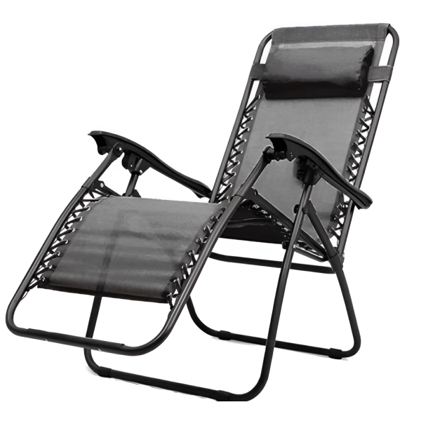 Πτυσσόμενη Ξαπλώστρα Παραλίας 158x66x108cm Kmt Style 2904004