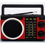 Ρετρό Επαναφορτιζόμενο Ραδιόφωνο Bluetooth Με Υποδοχή TF Card MK-392BT