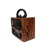 Ρετρό Επαναφορτιζόμενο Ραδιόφωνο Bluetooth USB SD MK-261BT - Image 3
