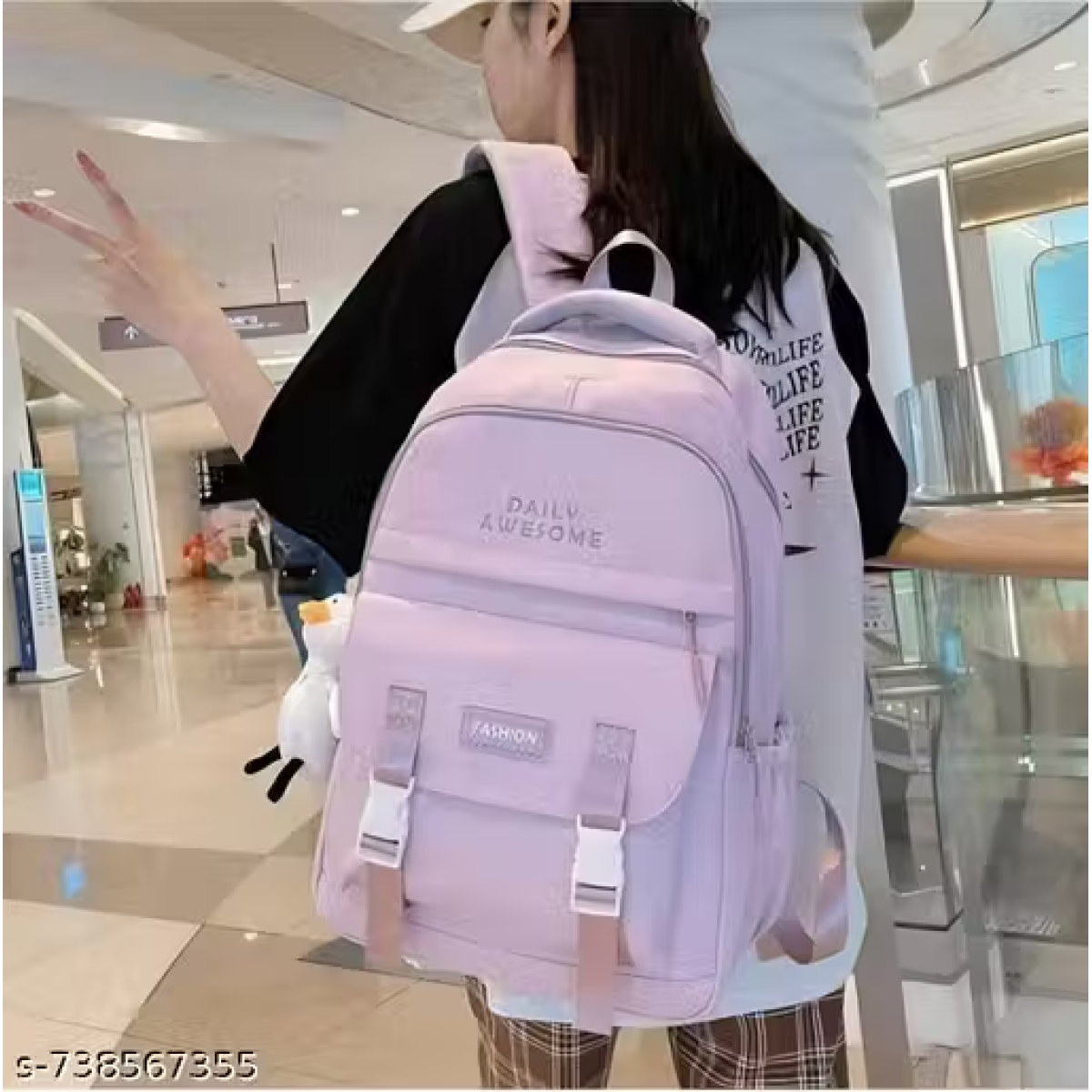 Σακίδιο Πλάτης Casual Με Πολλαπλές Θήκες 30x45cm Motarro MYD275-1