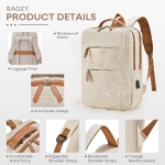 Σακίδιο Πλάτης Καμπίνας 41x30x15cm Με Θήκη Laptop Και USB Motarro MYD274-2 - Image 5